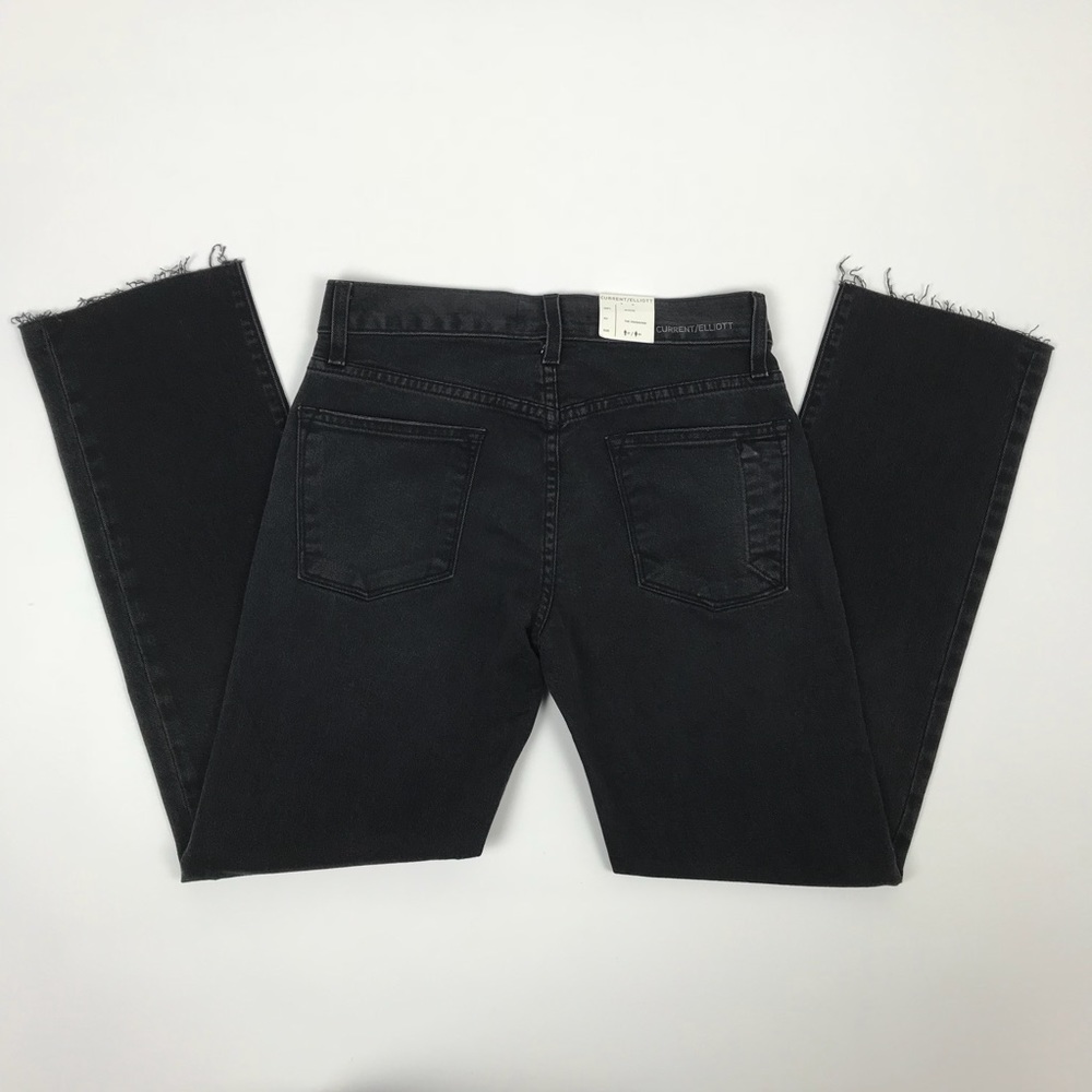 Current/Elliott The crossover crop Boyfriend Jeans - Picture 3 of 7
